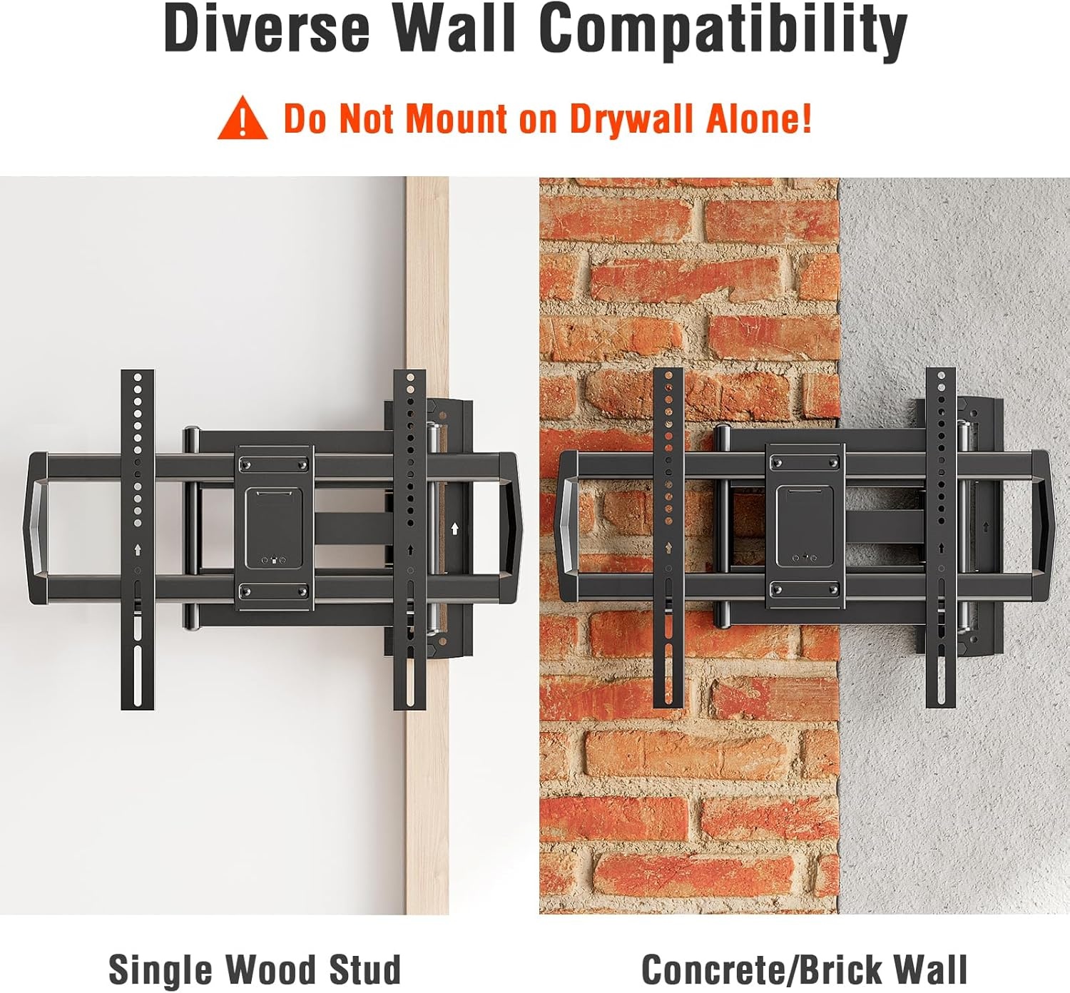 image:imageELIVED Outdoor Long Arm TV Wall Mount for Most 4275 Inch TVs 379 Inch Long Extension Corner TV Mount Weatherproof Full Motion tv Bracket AntiRust for Patio Holds 99 lbs Max VESA 600x400mmIndoor Arm 379