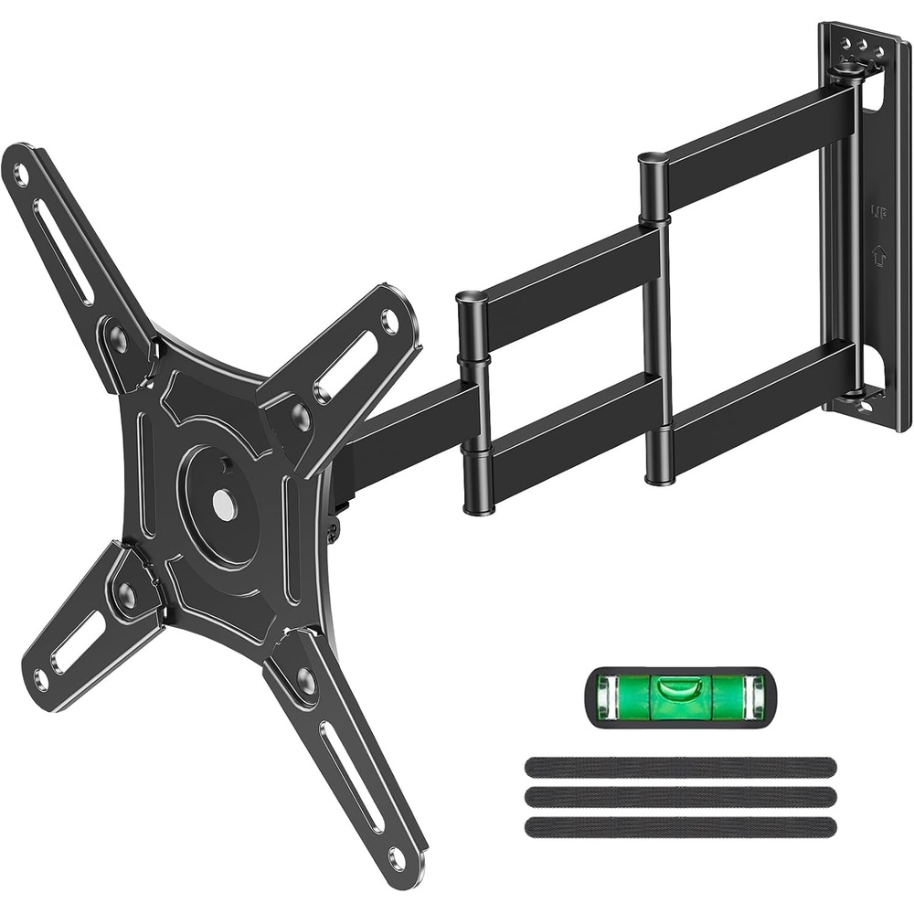 image:imageELIVED Full Motion TV Monitor Wall Mount for Most 1442 Inch LED LCD Flat Screen TVs amp Monitors Swivel Tilt Extension Rotation tv Mount Bracket Max VESA 200x200mm up to 44 lbs5 Arms 217