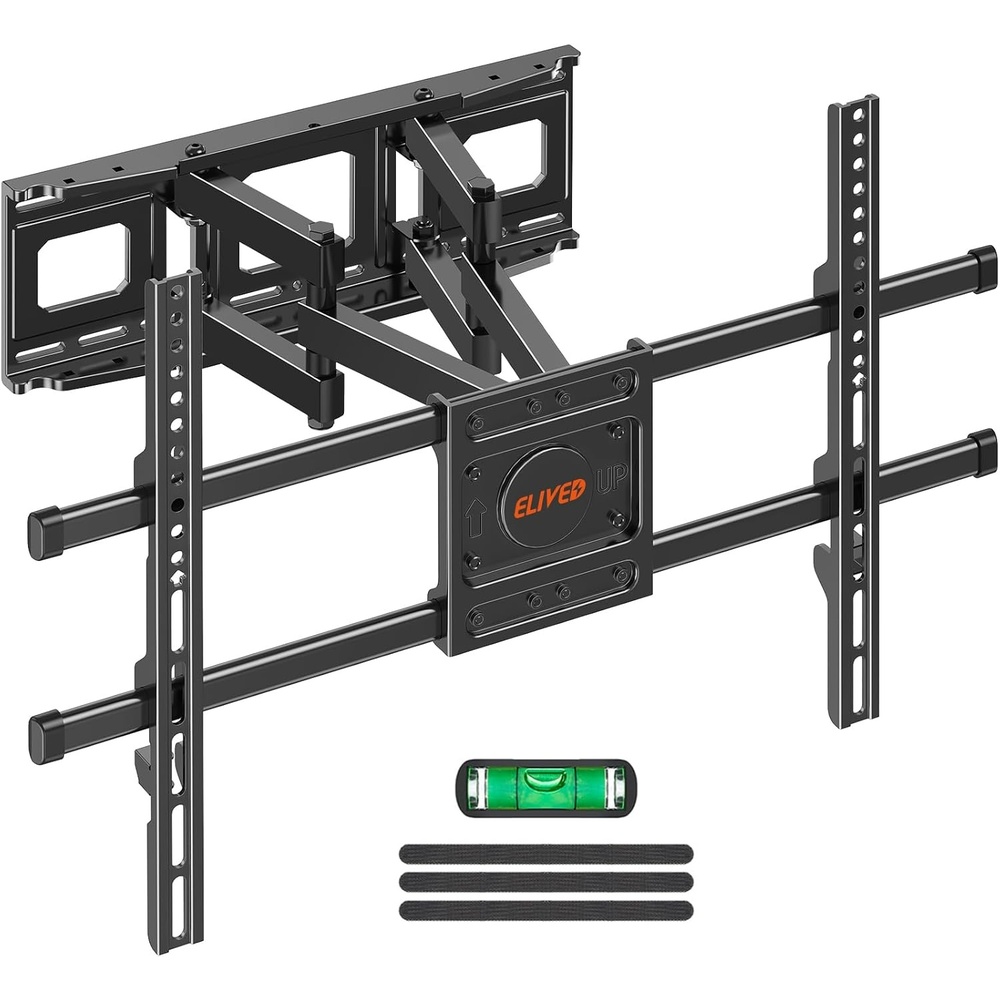 image:imageELIVED Heavy Duty TV Mount for Most 50100 Inch tvs up to 199 LBS amp 800x600mm Vesa 13 Low Profile Wall Mount TV Bracket Fixed tv Wall Mount Fits 16 24 32 StudsMotion 4282 TV