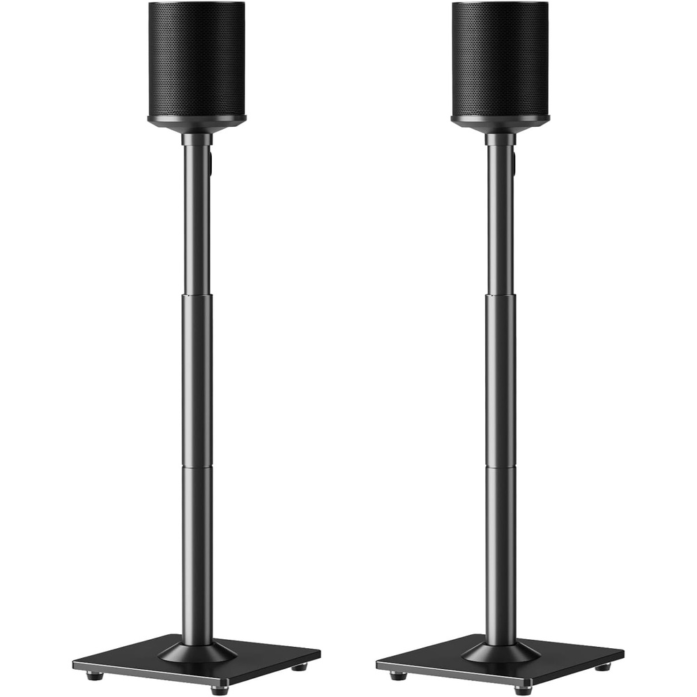 image:imageELIVED Speaker Stands for Sonos Era 100 and Sonos One One SL Play1 Height Adjustable 35 434 Speaker Stands Pair Surround Sound Speaker Stand with Cable Management 11 LBS Loading
