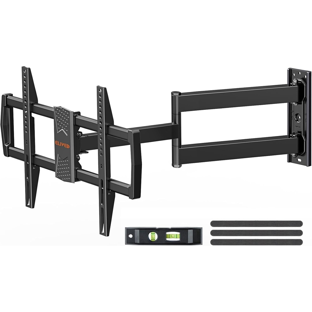 image:imageELIVED Tilting TV Wall Mount for Most 3785 TVs Up to 132 lbs Low Profile Tilt Mount Fits 241816 Wood Studs SpaceSaving Wall Mount tv Bracket Max VESA 600x400mmTV 4275 Arm 32
