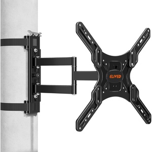 image:imageELIVED Pillar TV Mount for Most 2660 TVs Column TV Mount for Gazebo Patio Pergola No Drill Full Motion tv Bracket Swivel and Tilt Fits MultiShaped Poles Max VESA 400x400mm 77 LbsTV 2660 Outdoor Pillar