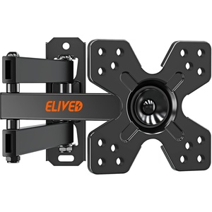 image:imageELIVED TV Wall Mount for Most 1330 inch TVs and Monitors Swivel and Tilt Full Motion TV Mount Brackets Rotation Articulating Extension Arm Single Stud for Corner Max VESA 100x100mm 33 lbs