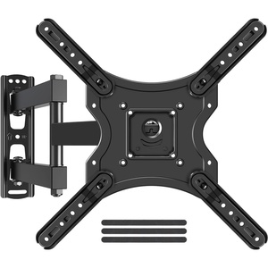 image:imageELIVED TV Wall Mount for Most 2660 Inch TVs Swivel and Tilt Full Motion TV Mount with Single Stud Perfect Center Design Wall Mount Bracket Max VESA 400x400mm Corner Mount Holds up to 77 lbsArm 16 TV 2660
