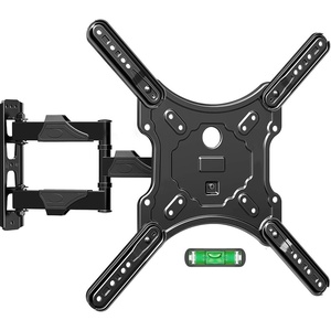 image:imageELIVED TV Wall Mount for Most 2660 Inch TVs Swivel and Tilt Full Motion TV Mount with Single Stud Perfect Center Design Wall Mount Bracket Max VESA 400x400mm Corner Mount Holds up to 77 lbsArm 155 TV 2660