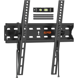 image:imageELIVED UL Listed Tilting TV Wall Mount Bracket Universal TV Mount Low Profile for 2655 Inch Flat Screen tvs Easy to Install with Tilting Knob Fits 1216 Studs Max VESA 400x400mm 99 lbs