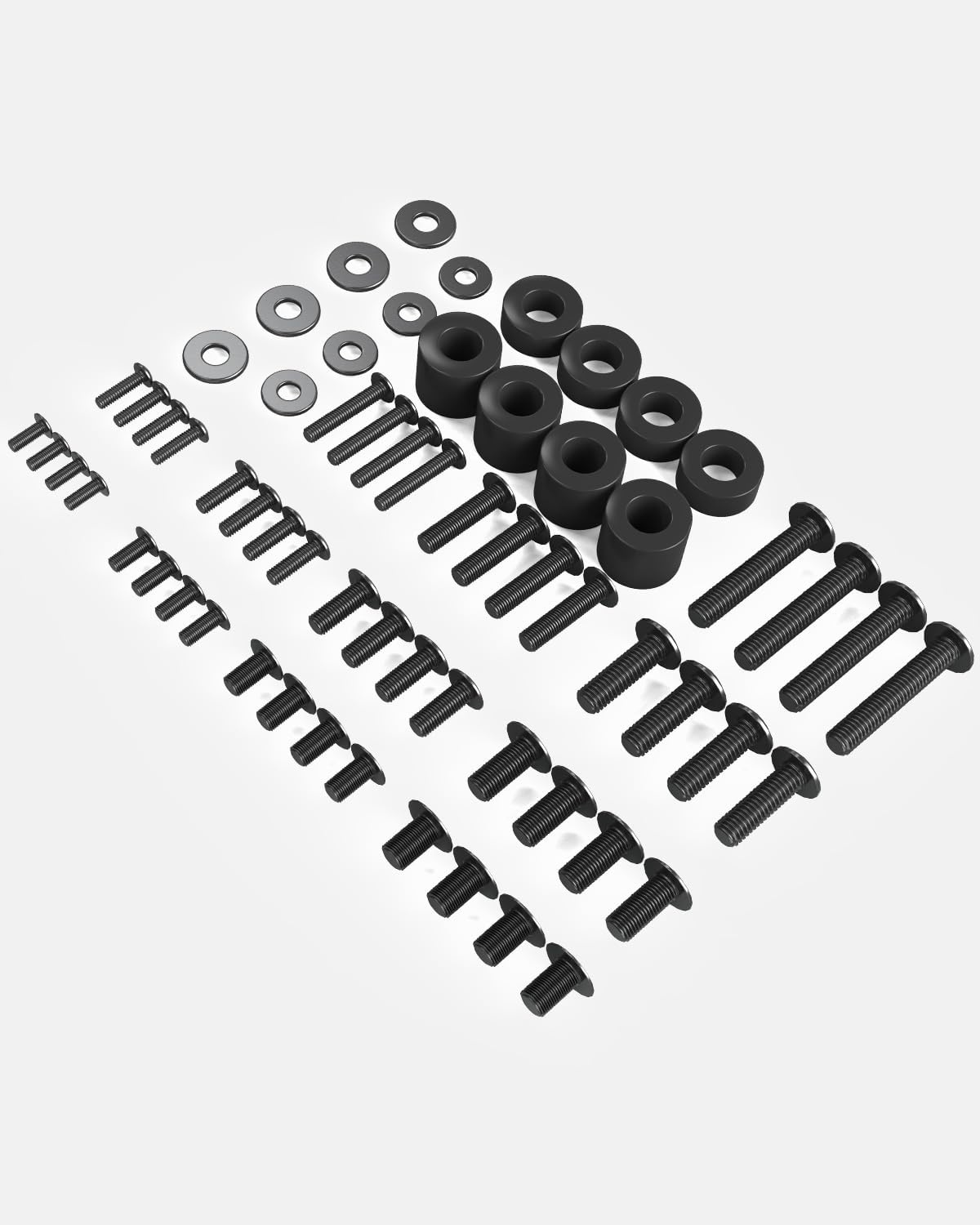 image:imageELIVED Universal TV Mounting Hardware Kit Set with Box Includes M4 M5 M6 M8 Screws Washers Spacers Replacement Screws for TV VESA Mounting Fit Most FlatCurved TVMonitor up to 80 Inch