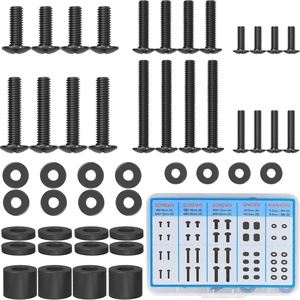 image:imageELIVED Universal TV Mounting Hardware Kit with Box M4 M6 M8 Screws and Washers Spacers Replacement Screws Set for Most Flat Curved TV Monitors
